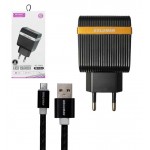 فست شارژر تک پورت + کابل اندروید کلومن (Koluman) مدل KC-H905