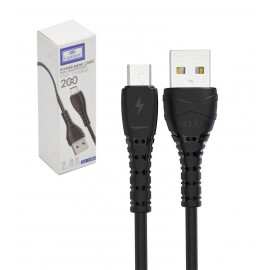 کابل اندروید (MicroUSB) پاوربانکی ارلدام (Earldom) طول 20 سانتی متر مدل EC-132M