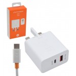 شارژر فست دو پورت شیائومی 67W مدل MDY-12-EF