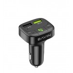 FM پلیر بلوتوث فلش خور + شارژر فندکی دو پورت باوین (BAVIN) مدل BM-05