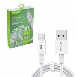 کابل آیفون (lightning) باوین (bavin) طول 2 متر مدل CB253