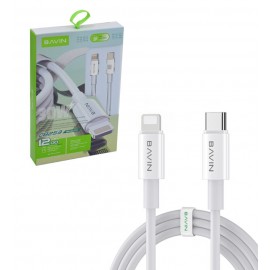 کابل (Type-C To Lightning) طول 1.2 متر باوین (BAVIN) مدل CB253