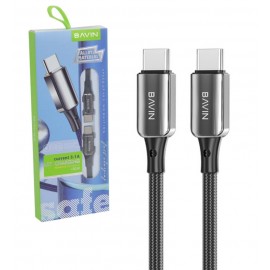 کابل (Type-C To Type-C) PD طول 1 متر باوین (BAVIN) مدل CB250