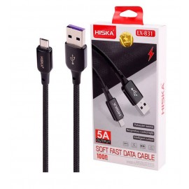 کابل اندروید هیسکا (HISKA) طول 1 متر مدل LX-831