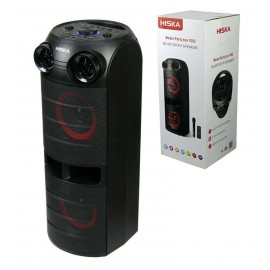 اسپیکر بلوتوث هیسکا (HISKA) مدل PARTY BOX1002