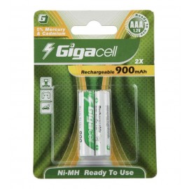 باتری نیم قلم شارژی گیگاسل (GigaCell) مدل 900mAh