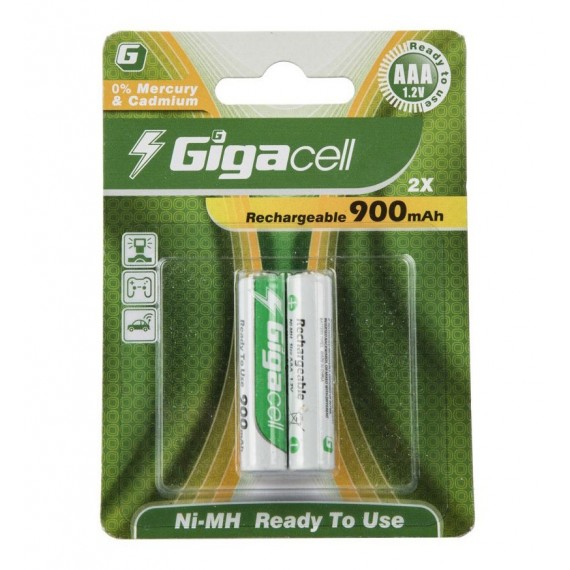 باتری نیم قلم شارژی گیگاسل (GigaCell) مدل 900mAh