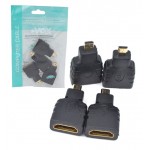 بسته 4 عددی تبدیل HDMI F به MICRO HDMI F ایکس وکس (xvox)