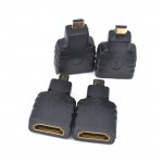بسته 4 عددی تبدیل HDMI F به MICRO HDMI F ایکس وکس (xvox)