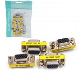 بسته 4 عددی چنجر 15 پین دو سر ماده VGA ایکس وکس (xvox)