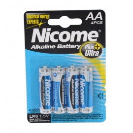 باتری قلمی NICOME مدل LR6 AA (4 تایی)