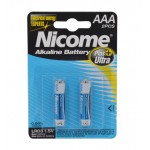 باتری نیم قلمی NICOME مدل LR03 AAA (4 تایی)
