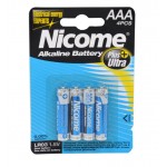 باتری نیم قلمی NICOME مدل LR03 AAA (2 تایی)