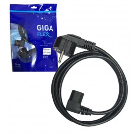 کابل برق کامپیوتر گیگا فلکس (GIGA FLEX) نود درجه 0.75×3 طول 1.5 متر