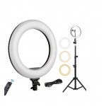 رینگ لایت عکاسی Dimmable 32CM همراه با پایه 2 متری