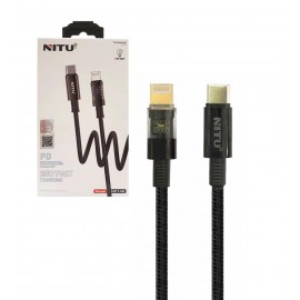 کابل (Type-C To Lightning) طول 1 متر نیتو (NITU) مدل NC142