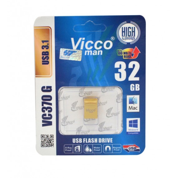 فلش ویکومن (Vicco man) مدل 32GB VC370G USB 3.1