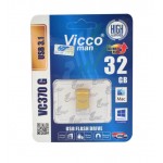 فلش ویکومن (Vicco man) مدل 32GB VC370G USB 3.1