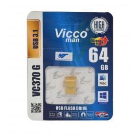 فلش ویکومن (Vicco man) مدل 64GB VC370G USB 3.1