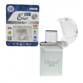 فلش OTG Type-C ویکومن (Vicco man) مدل 32GB VC400S