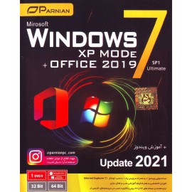 Windows 7 SP1 + XP Mode + Office 2019