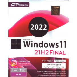 Windows 11 21H2 Final TPM 2.0 Support FULL Edition (UEFI Ready) DVD9