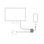 تبدیل Lightning به HDMI اونتن (ONTEN) مدل OTN-7565