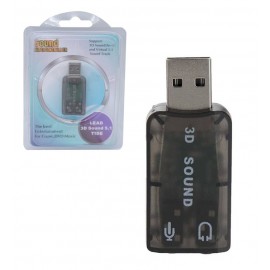 کارت صدا اکسترنال 5.1 کاناله USB