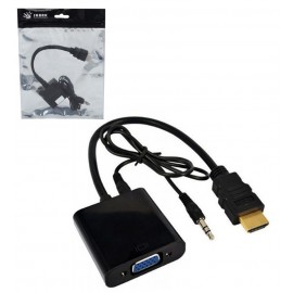 کابل تبدیل HDMI به VGA + کابل AUX شارک (SHARK)