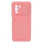 گارد سیلیکونی جاکارتی دار محافظ لنزکشویی مدل Xiaomi Poco F3