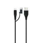 کابل 2 سر اندروید و تایپ سی طول 1 متر بیاند (Beyond) مدل BA-319