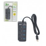هاب 4 پورت USB3.0 مدل 504