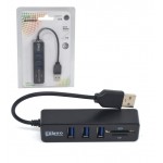هاب USB + رم ریدر Venous Combo مدل PV-HR190