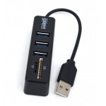 هاب USB + رم ریدر Venous Combo مدل PV-HR190