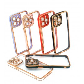 گارد شفاف دور رنگی مناسب برای گوشی iPhone 13ProMax