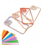 گارد شفاف دو رنگ مناسب برای گوشی iPhone 13ProMax