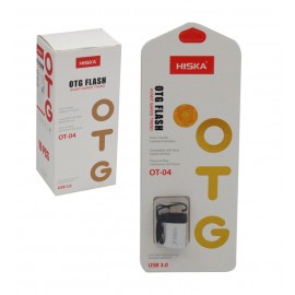 بسته 10 عددی تبدیل Type-C به USB (OTG) هیسکا (HISKA) مدل OT-04
