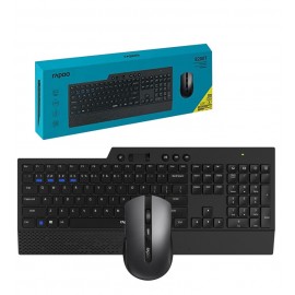 کیبورد و موس بی سیم رپو (RAPOO) مدل 8200T