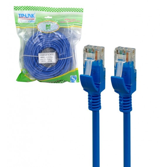 کابل شبکه Cat6 UTP6e پچ کرد 20 متری تی پی لینک (TP-LINK)