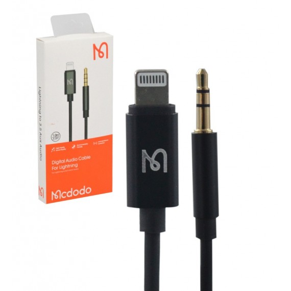 کابل تبدیل Lightning to aux مک دودو (MCDODO) طول 1 متر