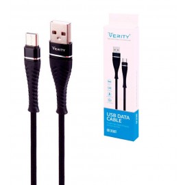 کابل تایپ سی (Type-C) وریتی (VERITY) طول 1 متر مدل CB-3136T