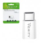 تبدیل Micro USB to Type-C وریتی (Verity) مدل A301