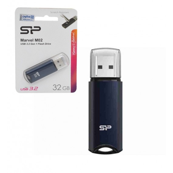 فلش Silicon Power مدل 32GB Marvel M02 USB 3.2