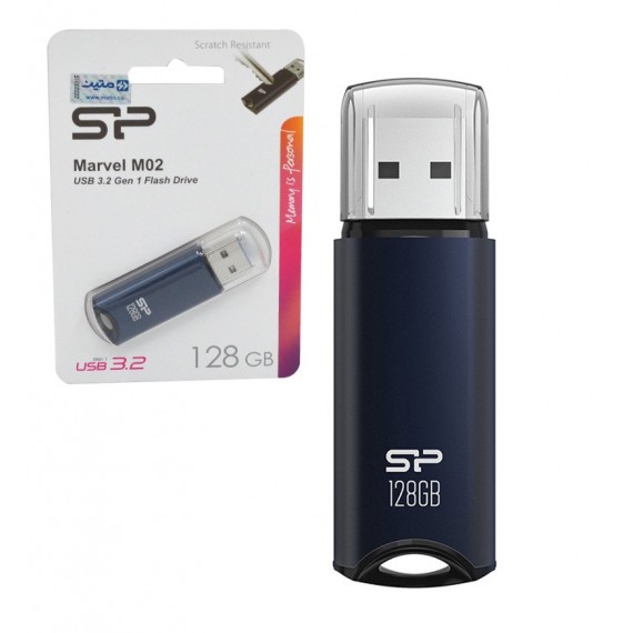 فلش Silicon Power مدل 128GB Marvel M02 USB 3.2