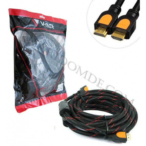 کابل 3D 1.4 HDMI طول 10 متر V-net