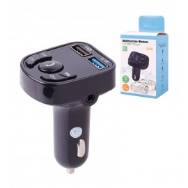 شارژر فندکی دو پورت + M3 Player مدل X30
