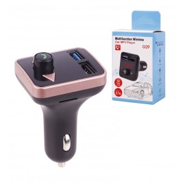 شارژر فندکی دو پورت + M3 Player مدل G29