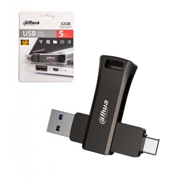 فلش dahua مدل 32GB DHI-USB P629-32 usb3.2