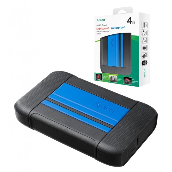 هارد اکسترنال Apacer مدل 4TB AC633 USB3.2