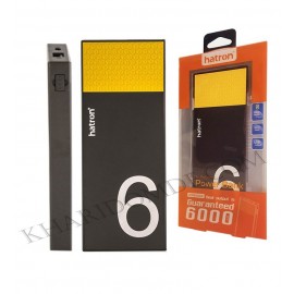 پاوربانک Hatron مدل HPB6000 + هدیه کابل شارژ دو سر
